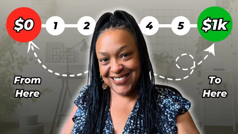 How I Made my FIRST $1000 as a Social Work Entrepreneur
